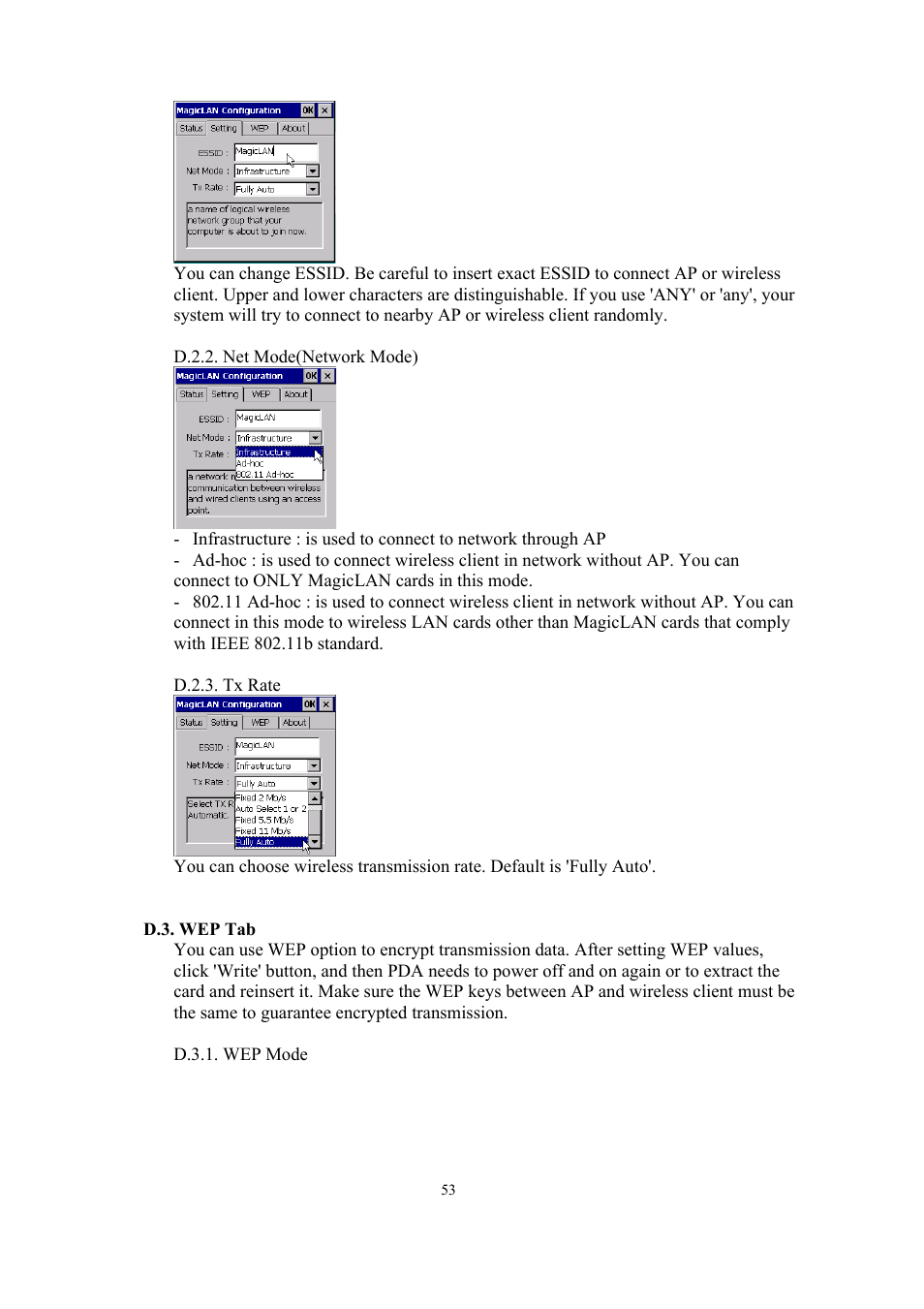 Samsung SWL-2200C User Manual | Page 53 / 82