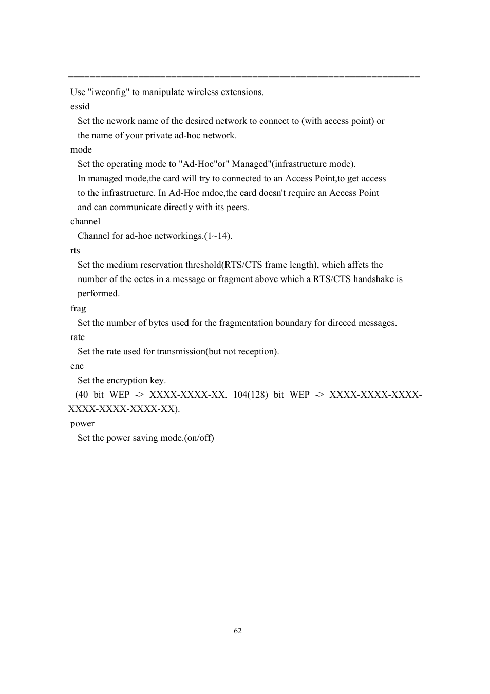 Samsung SWL-2200C User Manual | Page 62 / 82