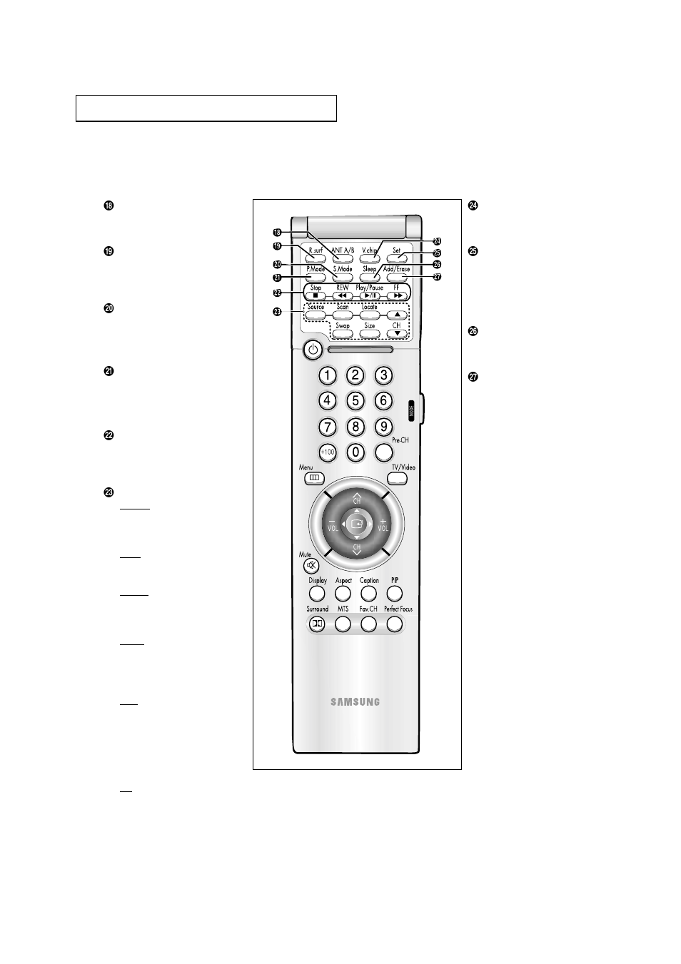 Samsung Tantus HCM653W User Manual | Page 13 / 67