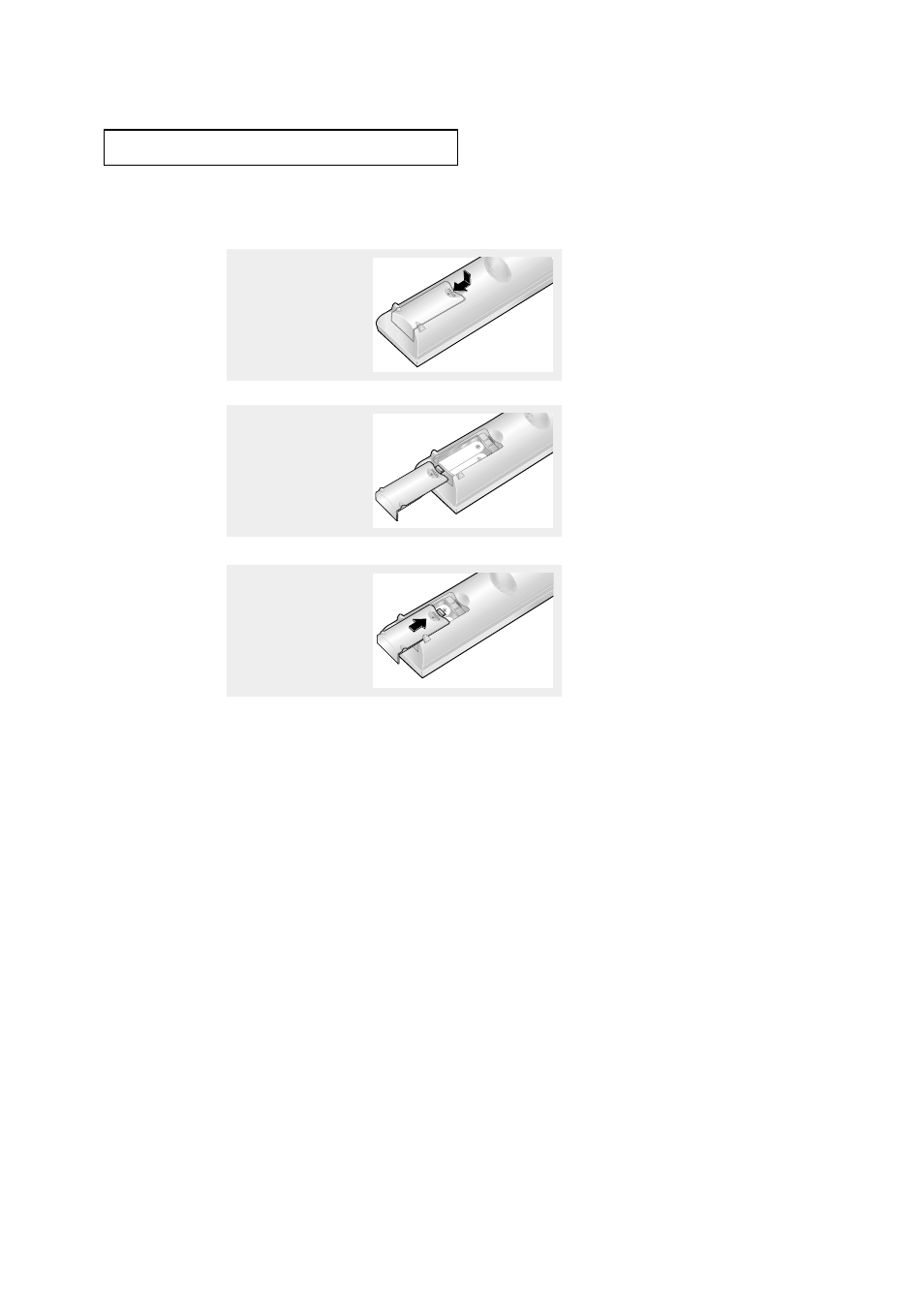 Installing batteries in the remote control | Samsung Tantus HCM653W User Manual | Page 22 / 67