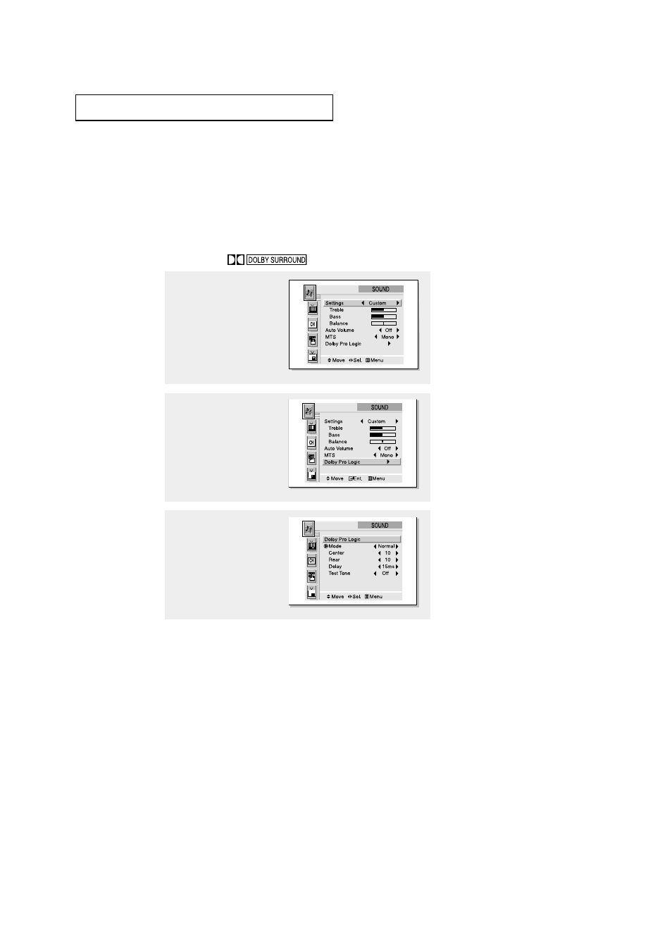 Dolby surround | Samsung Tantus HCM653W User Manual | Page 50 / 67