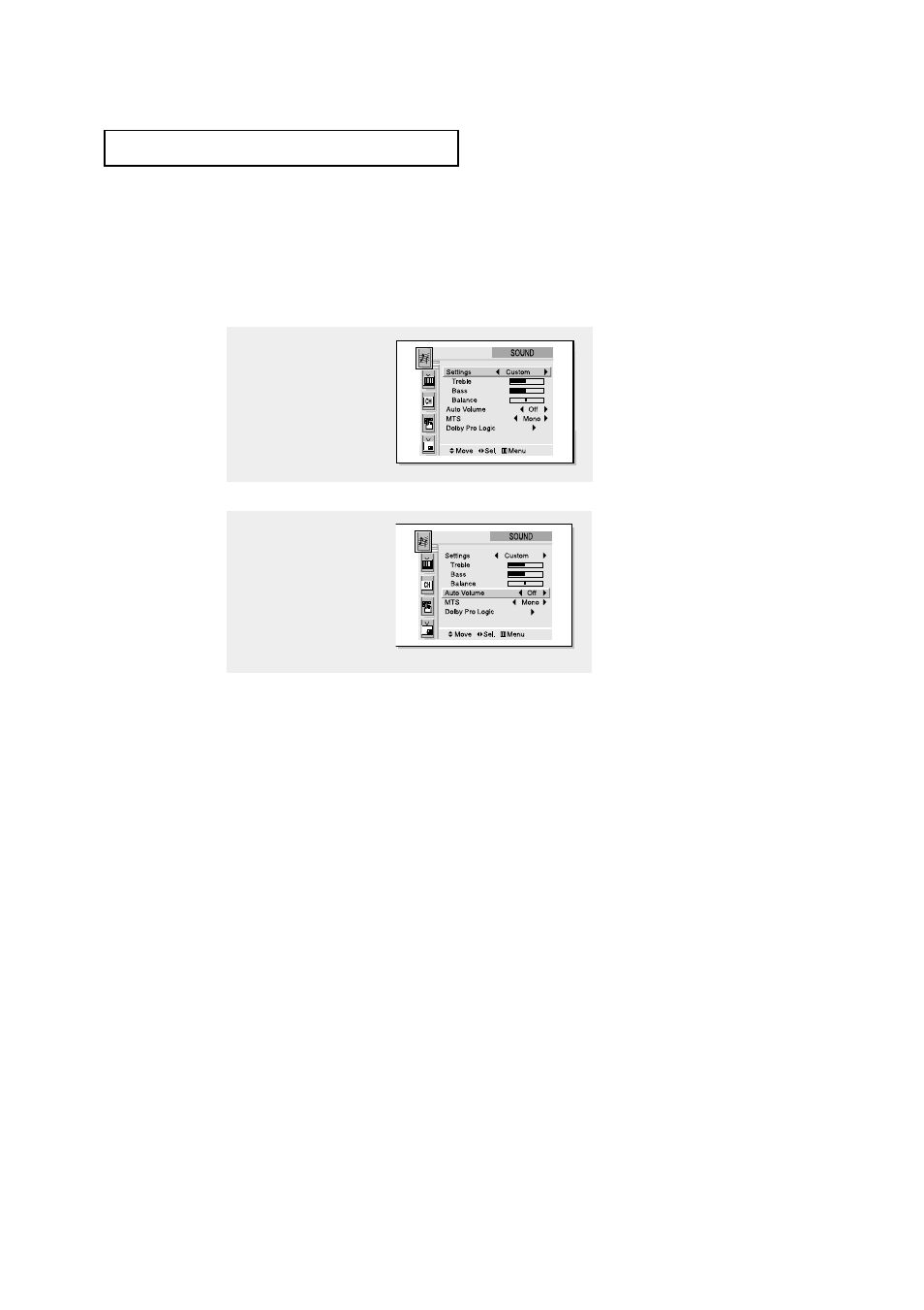 Auto volume | Samsung Tantus HCM653W User Manual | Page 52 / 67