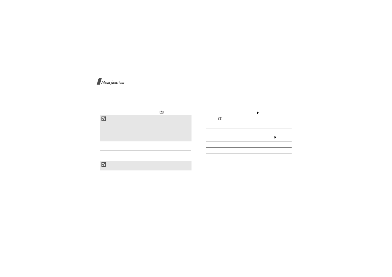 Camera (menu 8), P.70 | Samsung GH68-06997A User Manual | Page 73 / 103