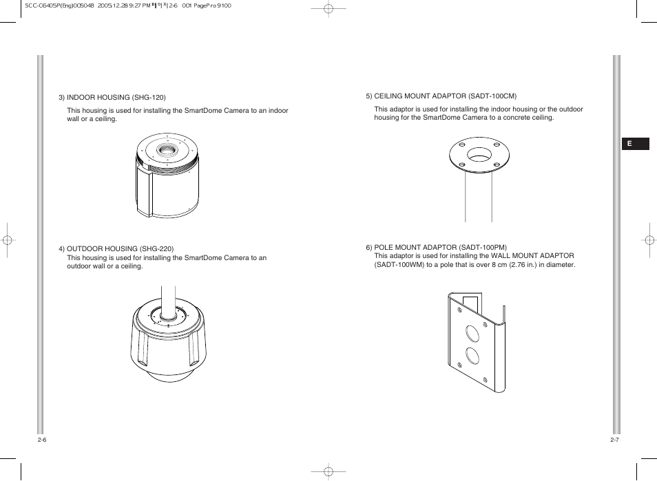 Samsung SCC-C6405(P) User Manual | Page 12 / 31