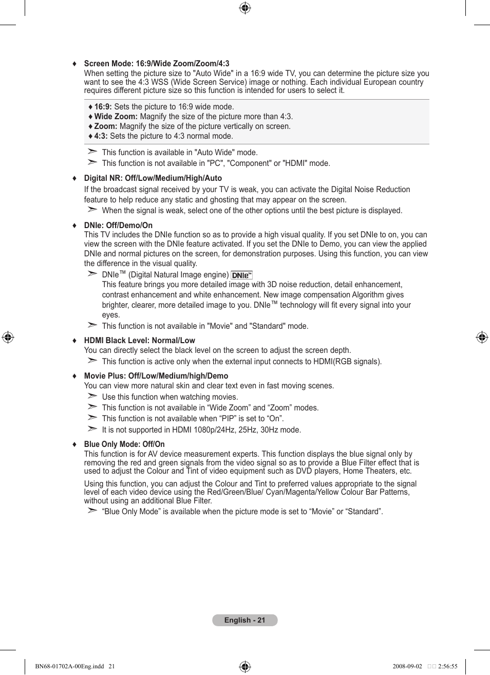Samsung BN68-01702A-00 User Manual | Page 23 / 69