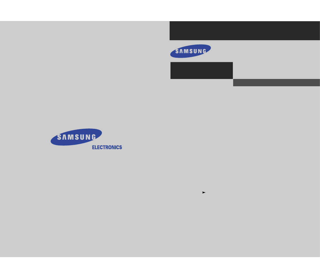 Samsung TXN2734F User Manual | 59 pages