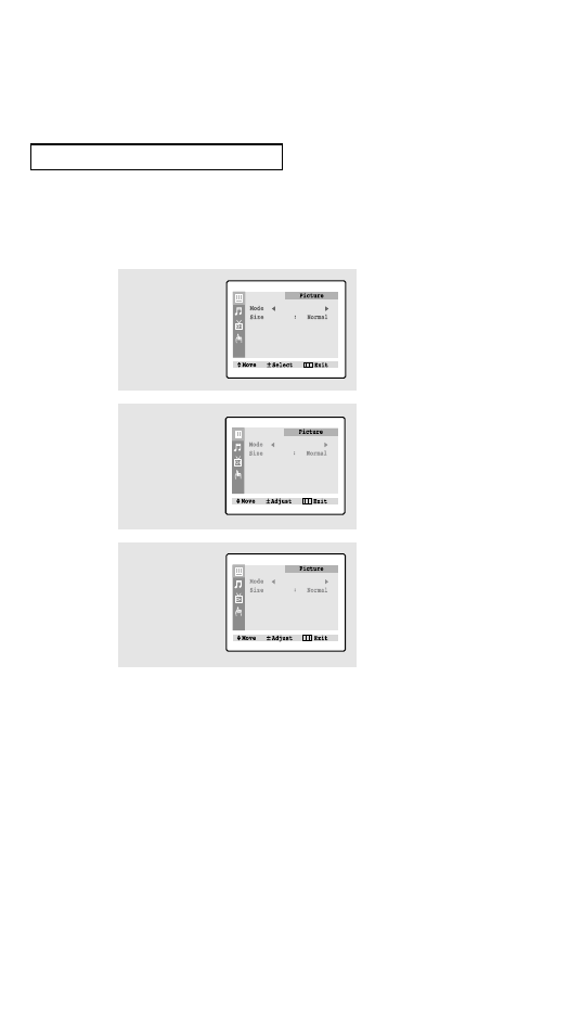 Tilt | Samsung TXN2734F User Manual | Page 46 / 59