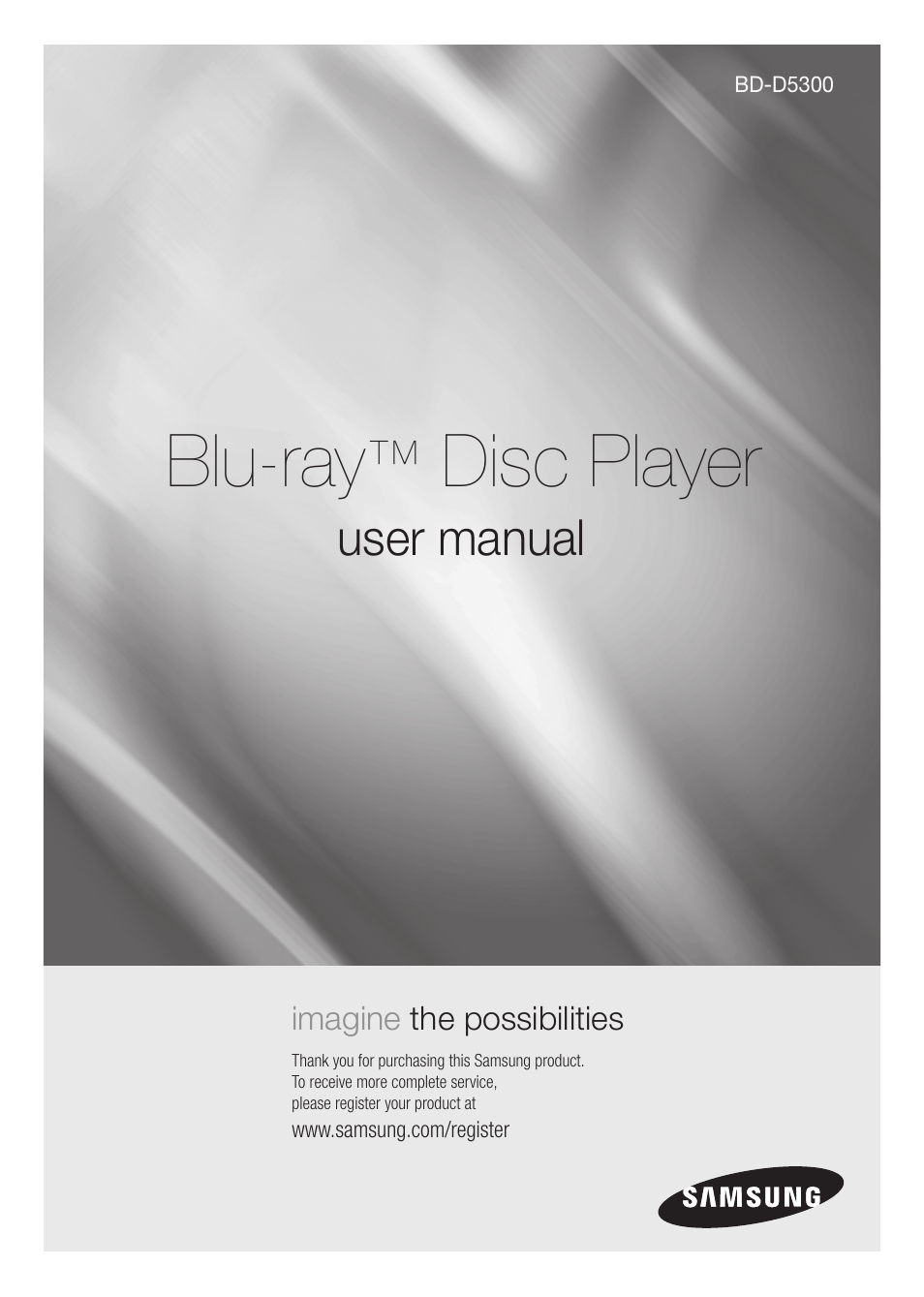 Samsung BD-D5300 User Manual | 135 pages