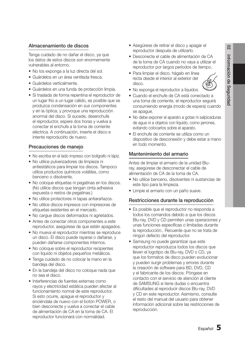Samsung BD-D5300 User Manual | Page 73 / 135