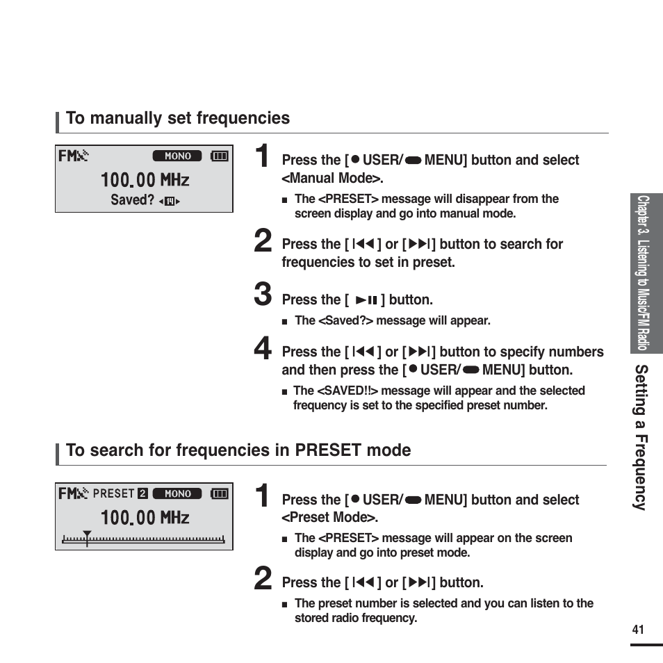 Samsung YP-F2X User Manual | Page 41 / 68