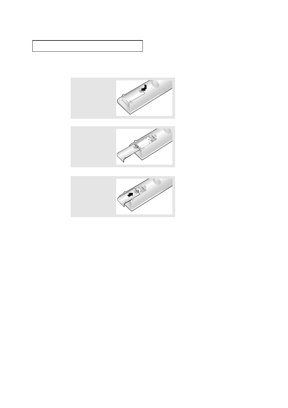 Installing batteries in the remote control | Samsung HCM5525WB User Manual | Page 22 / 67