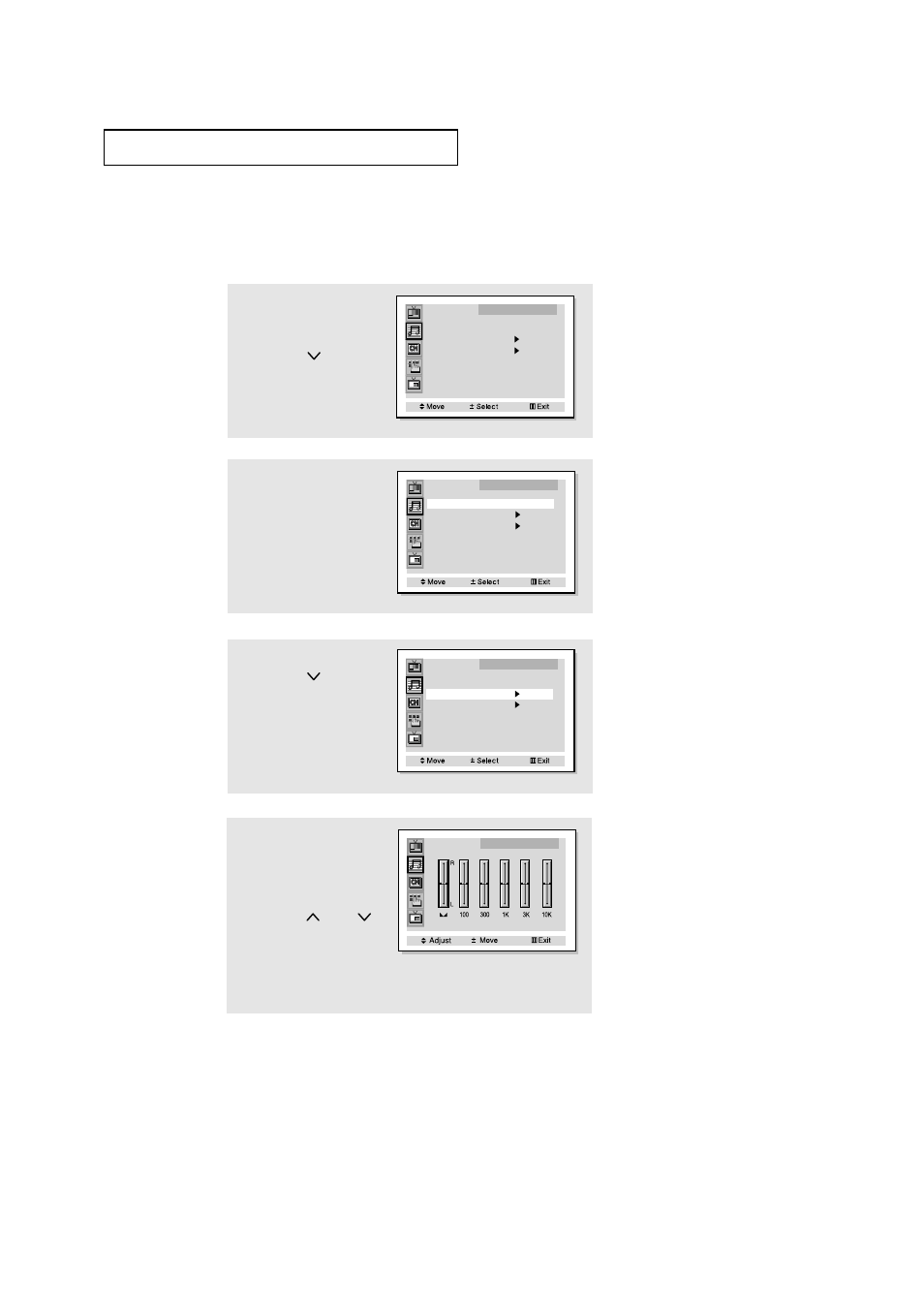 Customizing the sound | Samsung HCM5525WB User Manual | Page 39 / 67