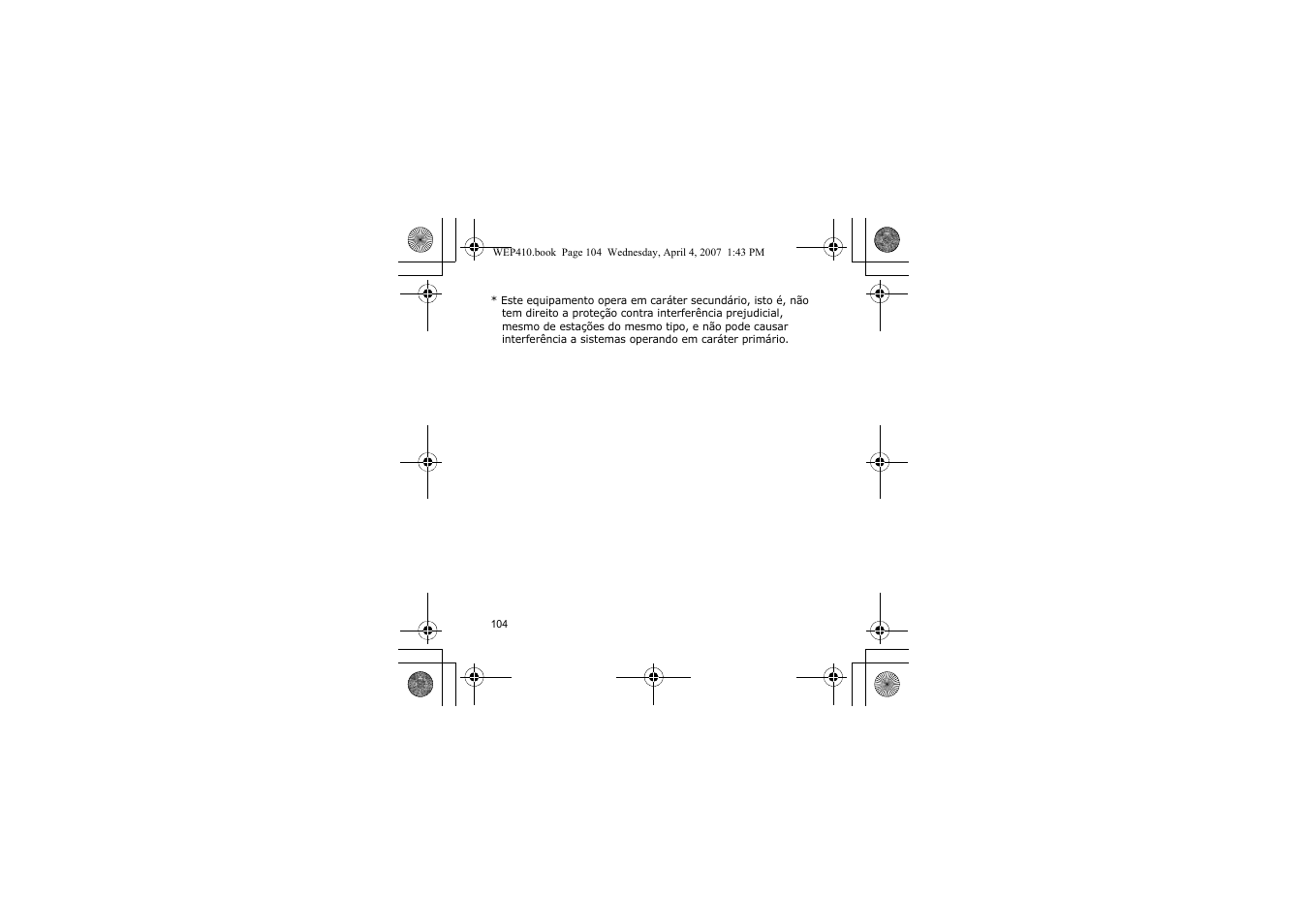 Samsung WEP 410 User Manual | Page 107 / 107