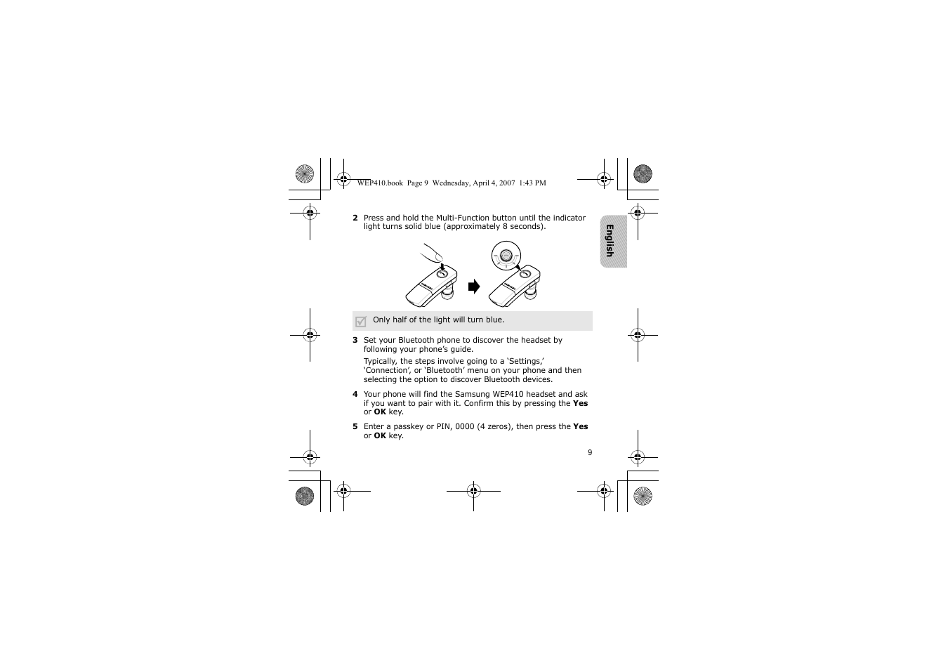 Samsung WEP 410 User Manual | Page 12 / 107