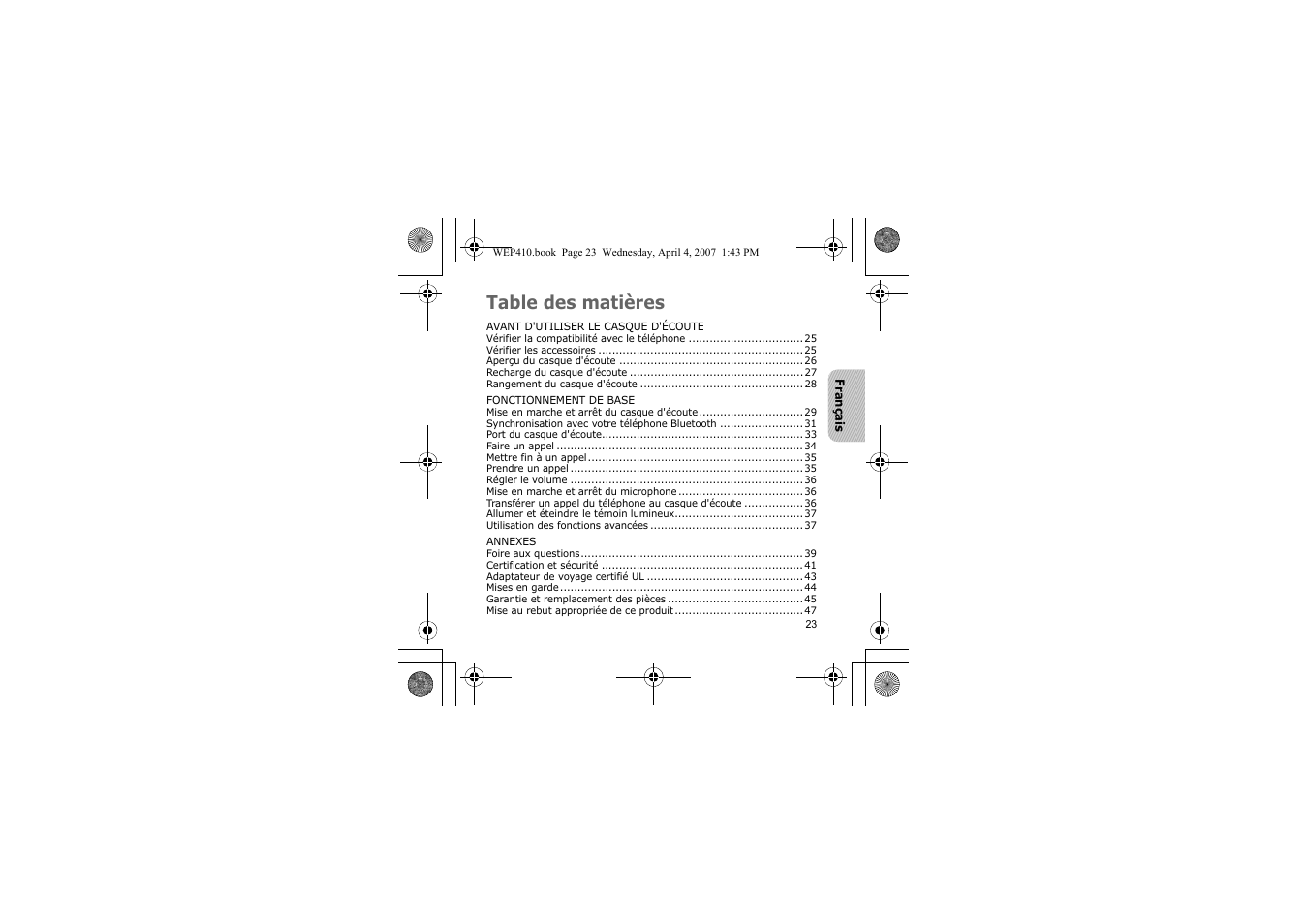 Samsung WEP 410 User Manual | Page 26 / 107