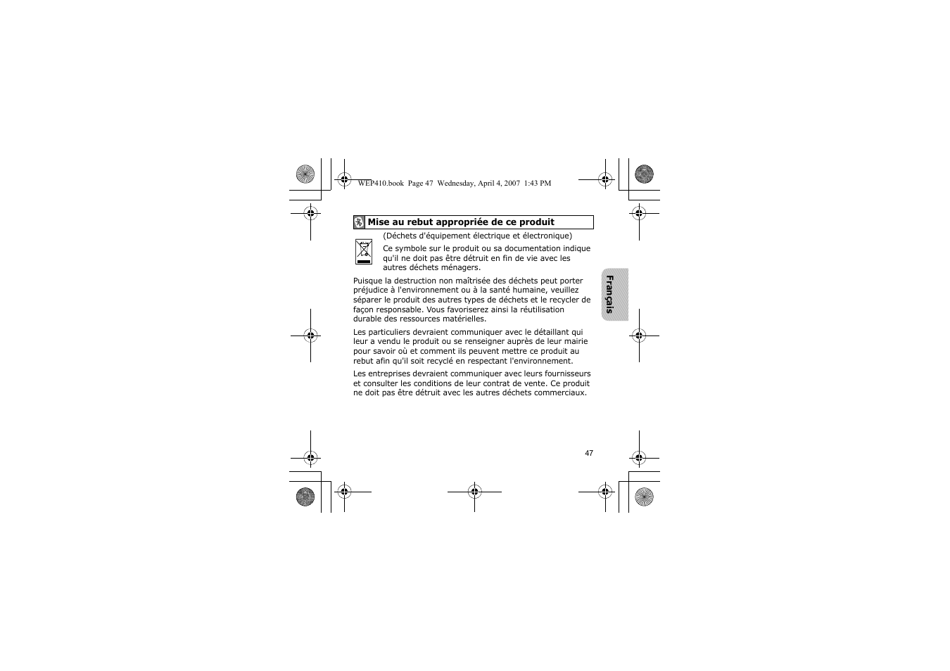 Samsung WEP 410 User Manual | Page 50 / 107