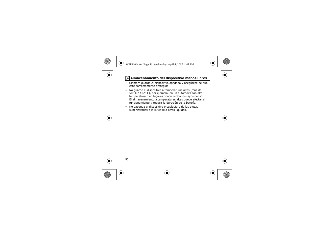 Samsung WEP 410 User Manual | Page 59 / 107