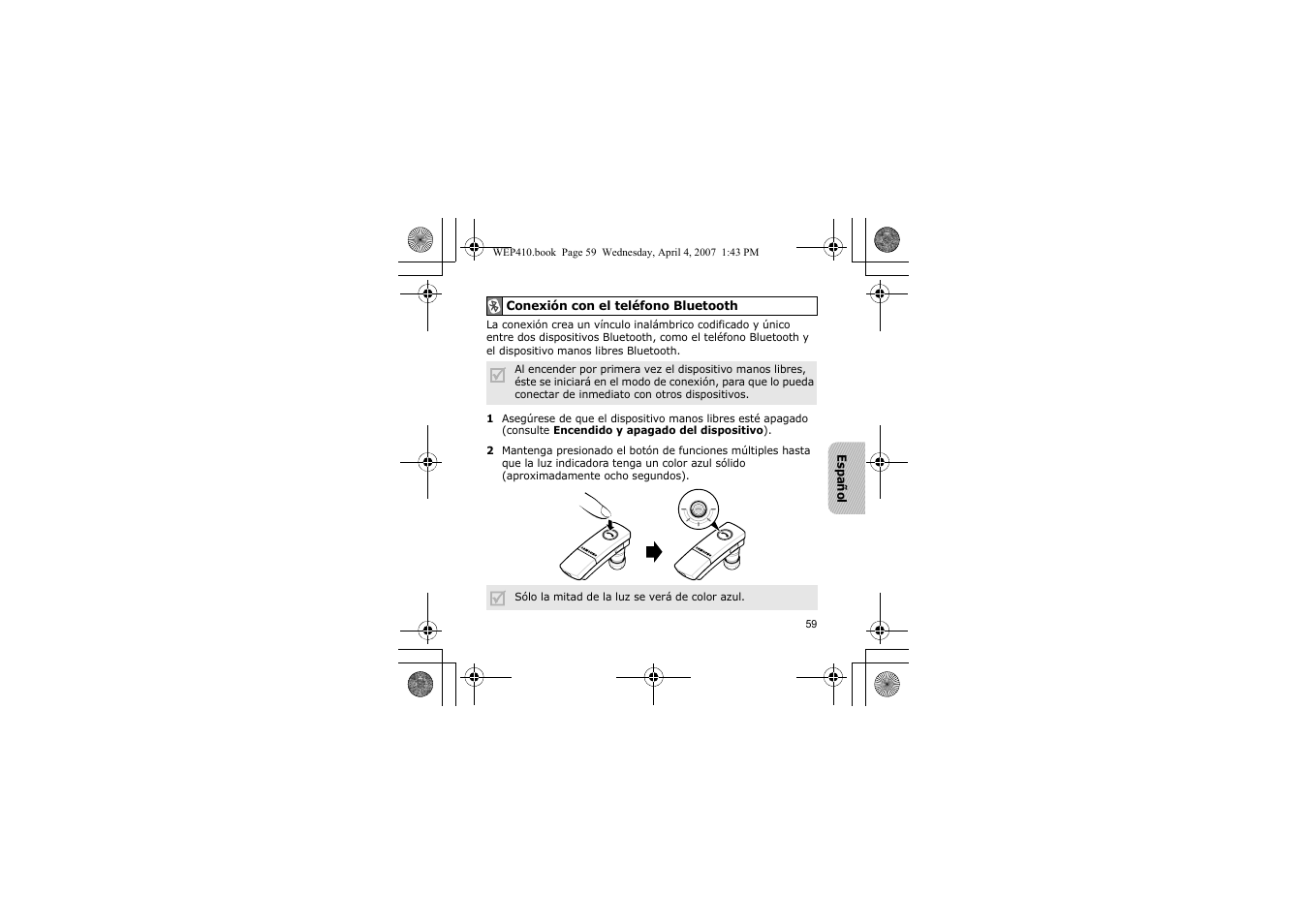 Samsung WEP 410 User Manual | Page 62 / 107