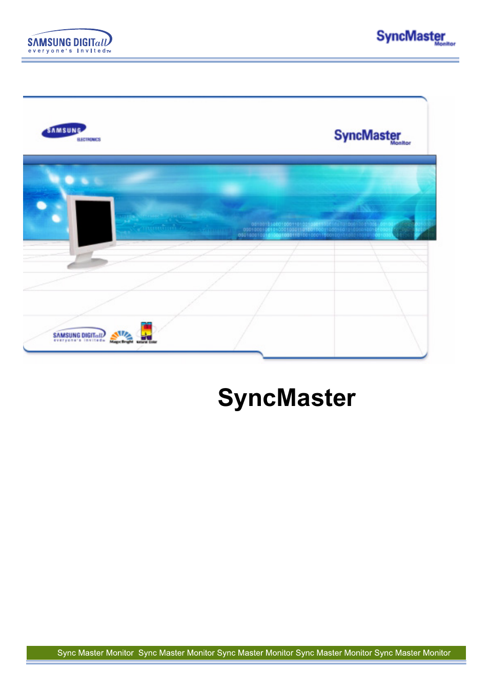 Samsung 173MW User Manual | 63 pages