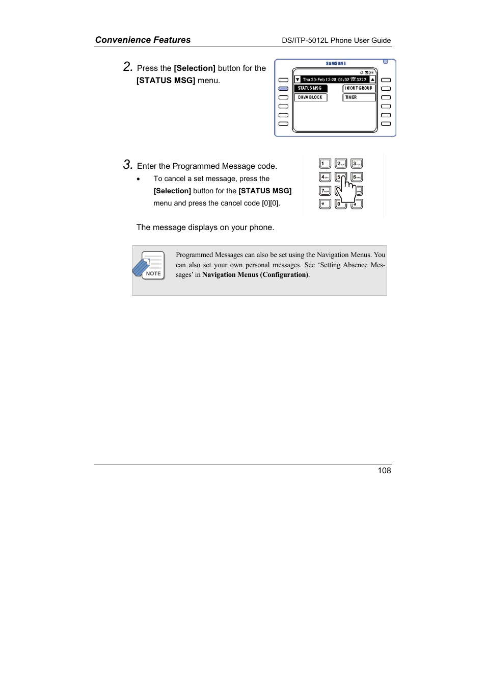 Samsung DS-5012L User Manual | Page 121 / 187