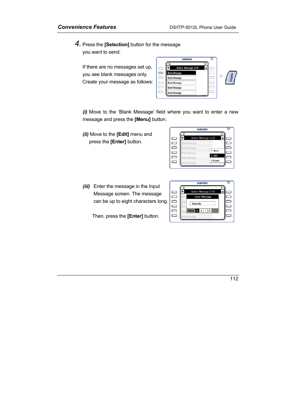 Samsung DS-5012L User Manual | Page 125 / 187