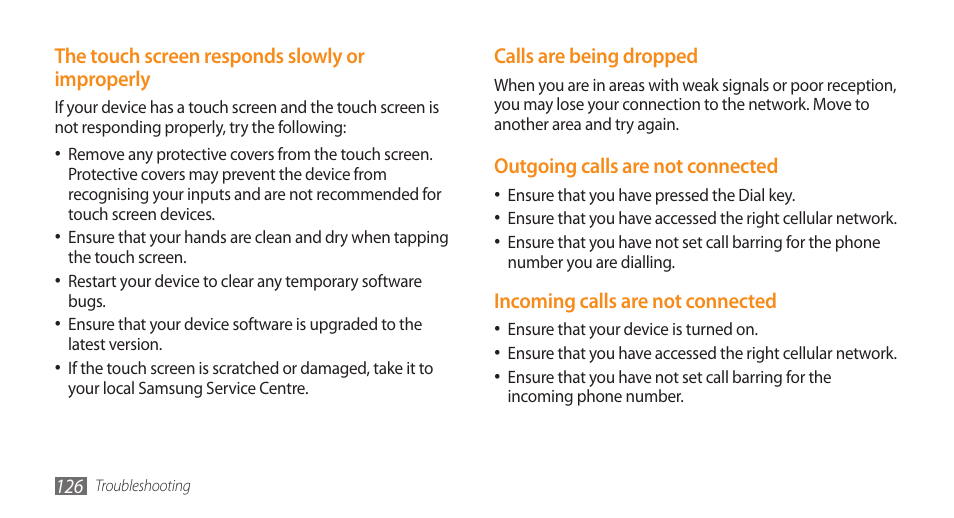 Samsung WAVE GT-S8500 User Manual | Page 126 / 145