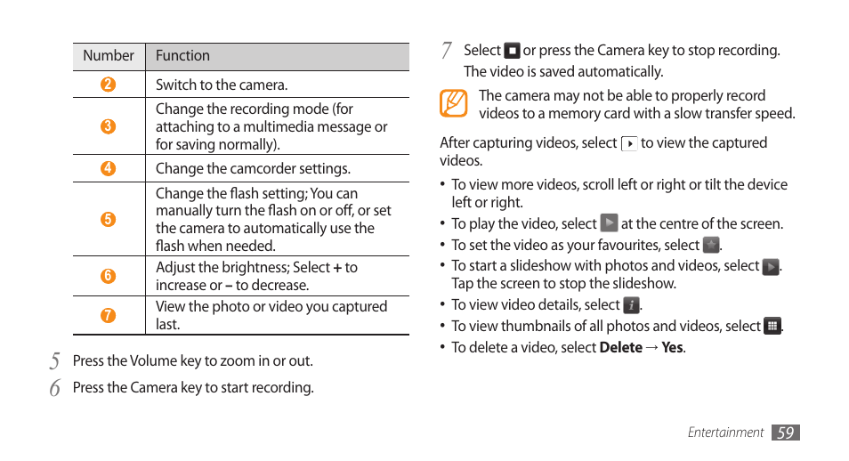 Samsung WAVE GT-S8500 User Manual | Page 59 / 145
