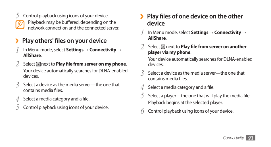 Samsung WAVE GT-S8500 User Manual | Page 93 / 145