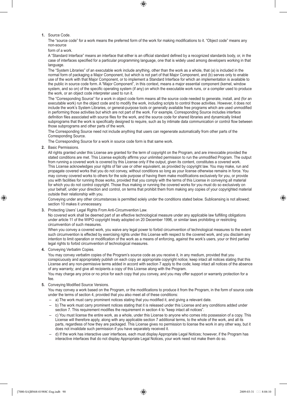 Samsung UNB700 User Manual | Page 92 / 181