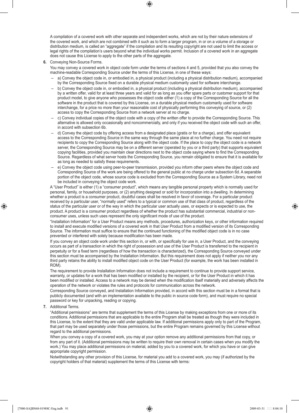 Samsung UNB700 User Manual | Page 93 / 181