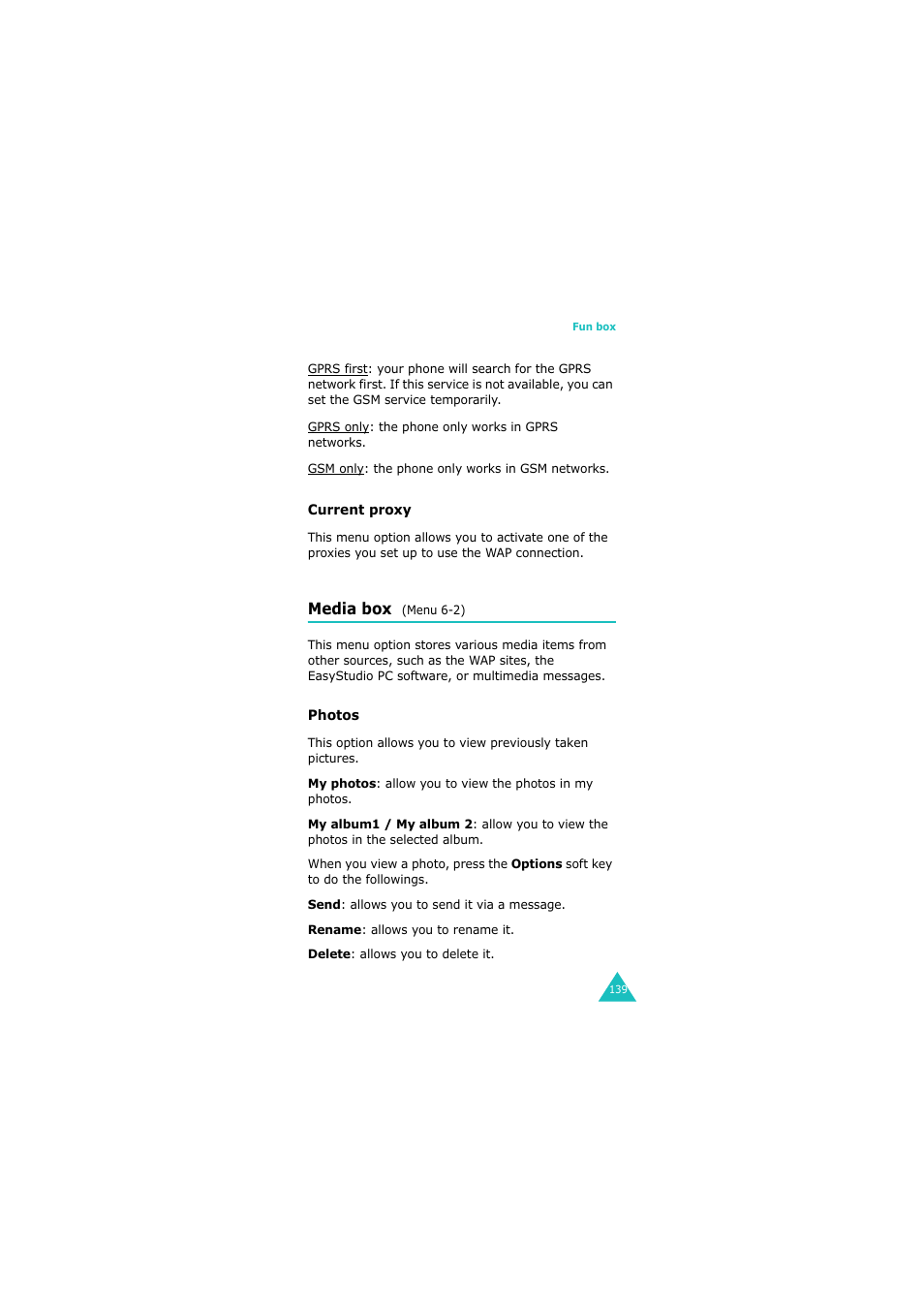Media box (menu 6-2) | Samsung GH68-06534A User Manual | Page 140 / 215