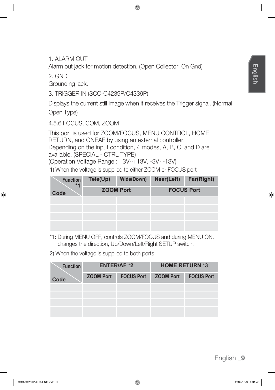 English _9 | Samsung SCC-C4339P User Manual | Page 9 / 36