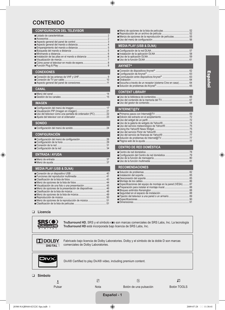 Samsung 8500 User Manual | Page 110 / 296