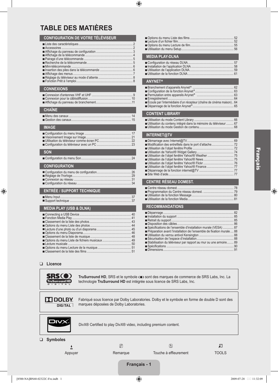 Samsung 8500 User Manual | Page 205 / 296