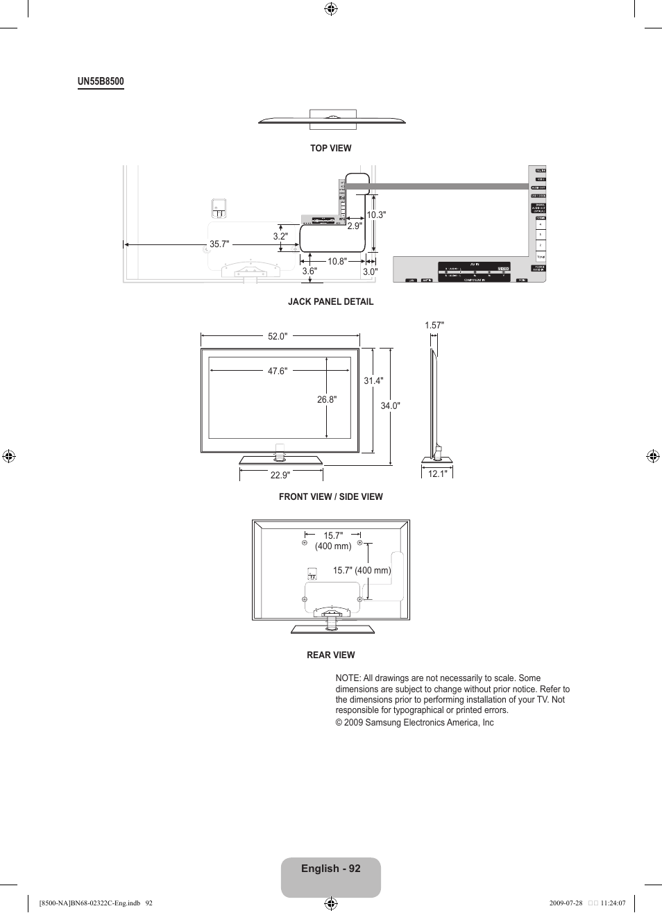 Samsung 8500 User Manual | Page 94 / 296