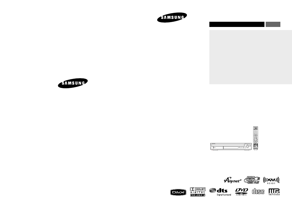 Samsung HT-TX75 User Manual | 39 pages