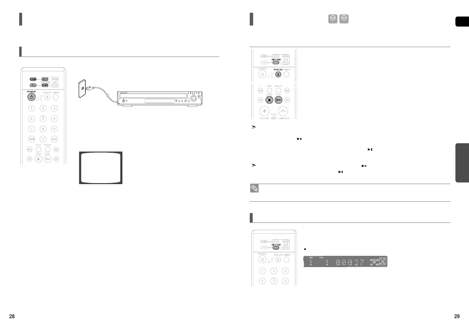 Before using your home theater, Disc playback | Samsung HT-TX75 User Manual | Page 15 / 39