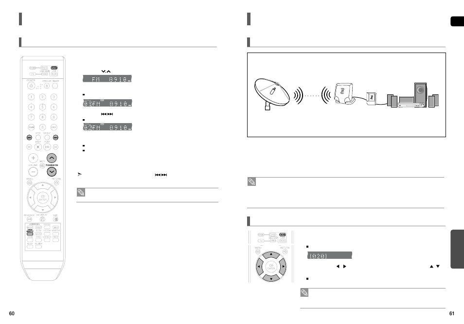 Xm satellite radio, Listening to radio | Samsung HT-TX75 User Manual | Page 31 / 39