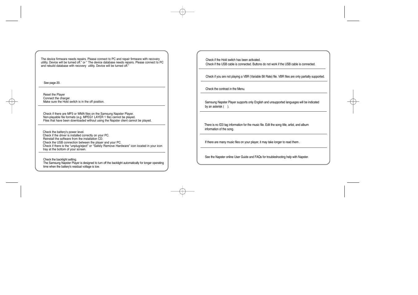 Customer support, Troubleshooting, Specifications | Samsung YEPP YH-920 User Manual | Page 34 / 39