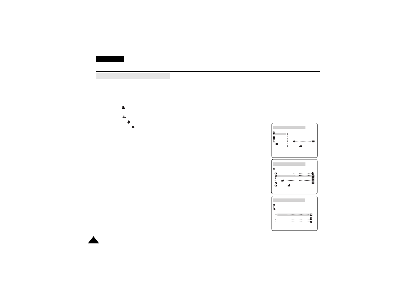 Advanced recording | Samsung VP-D190MSI User Manual | Page 42 / 99