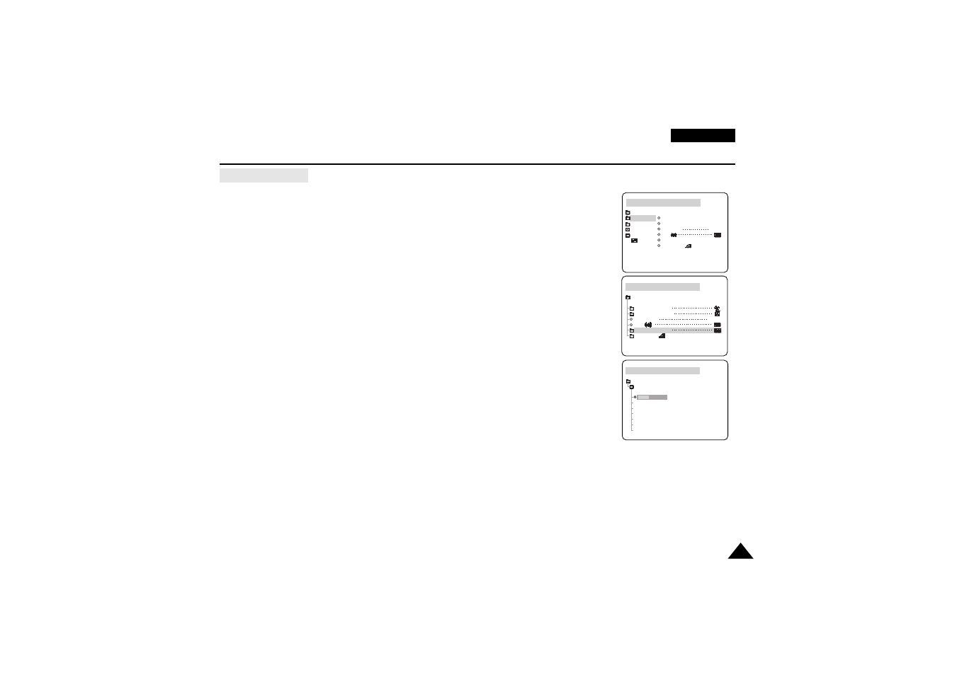 Advanced recording | Samsung VP-D190MSI User Manual | Page 47 / 99