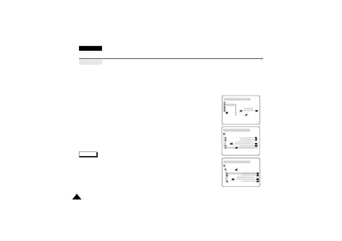 Advanced recording | Samsung VP-D190MSI User Manual | Page 48 / 99