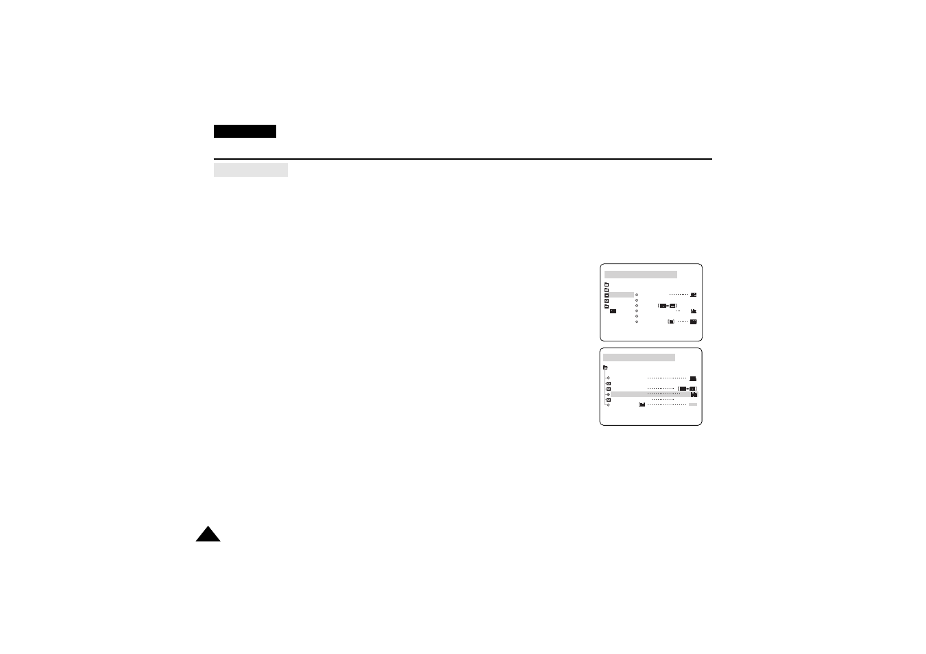 Advanced recording | Samsung VP-D190MSI User Manual | Page 50 / 99