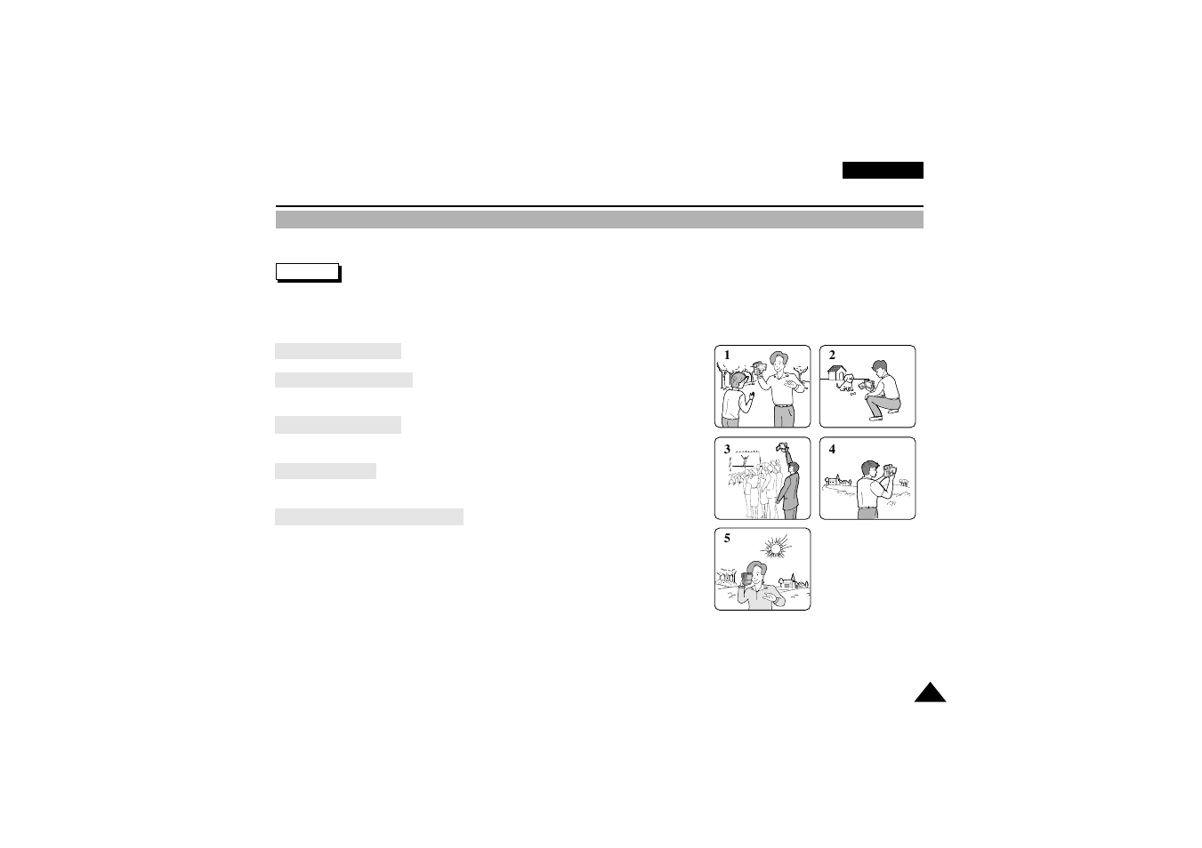 Advanced recording | Samsung VP-D190MSI User Manual | Page 65 / 99