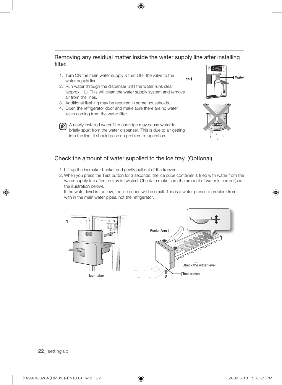 Samsung SRS600HNP User Manual | Page 22 / 44