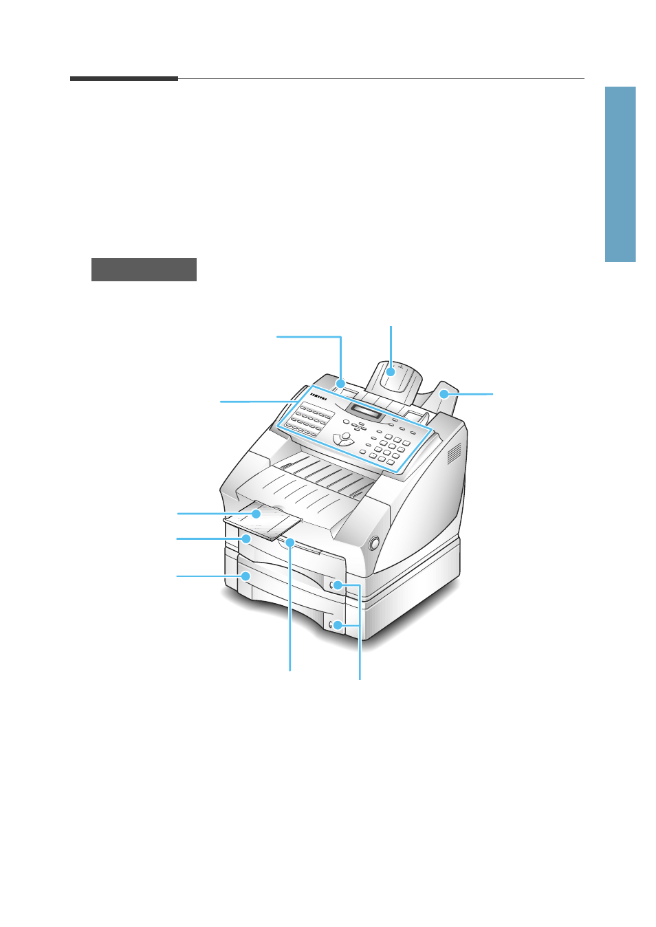 Control locations and functions | Samsung Msys 730 User Manual | Page 14 / 108