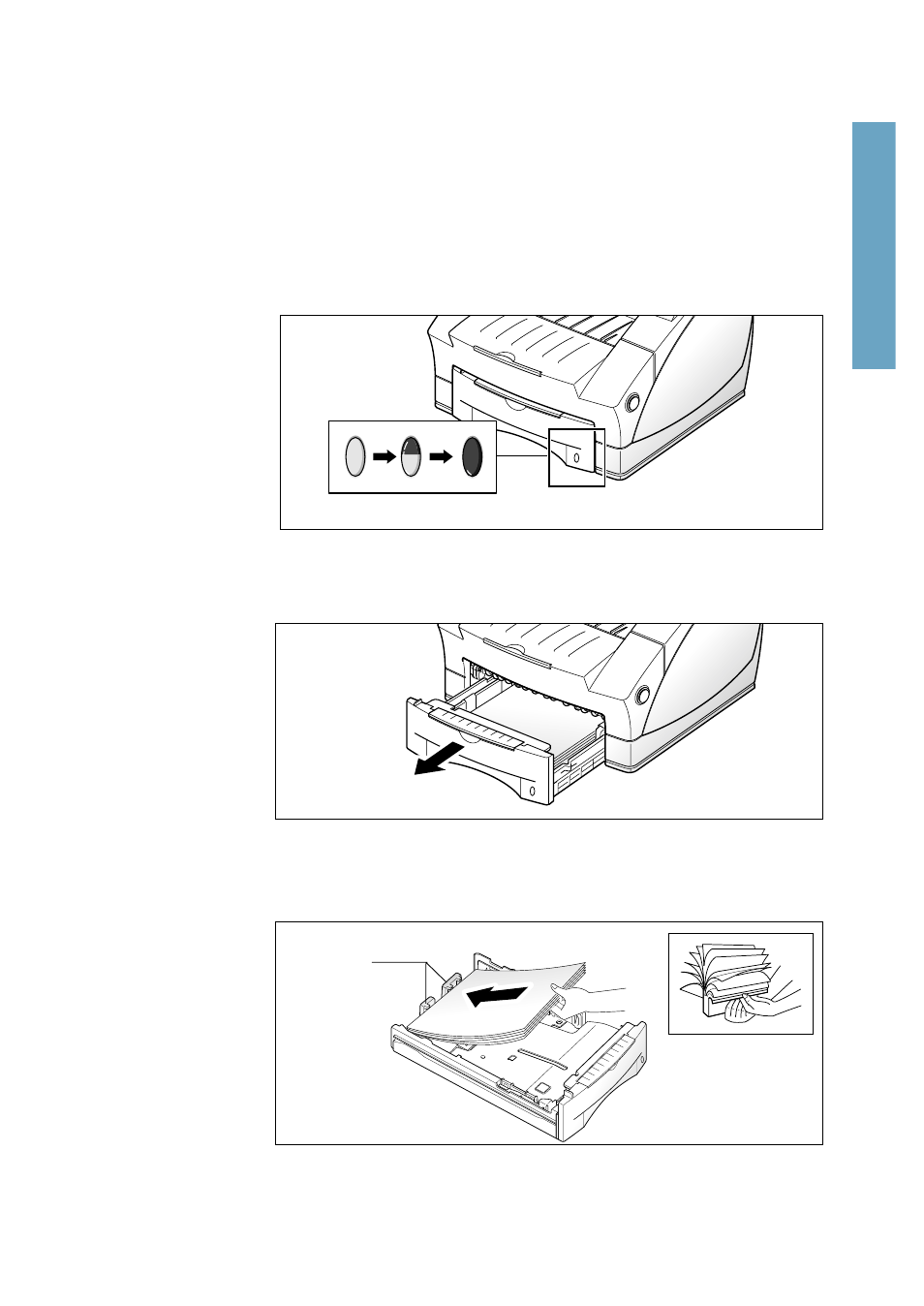 Loading paper into the cassette | Samsung Msys 730 User Manual | Page 20 / 108