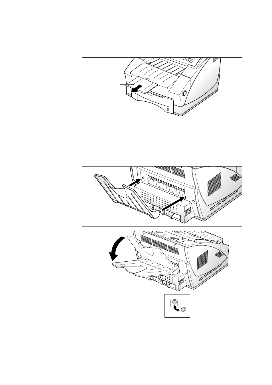 Printer exit tray | Samsung Msys 730 User Manual | Page 29 / 108