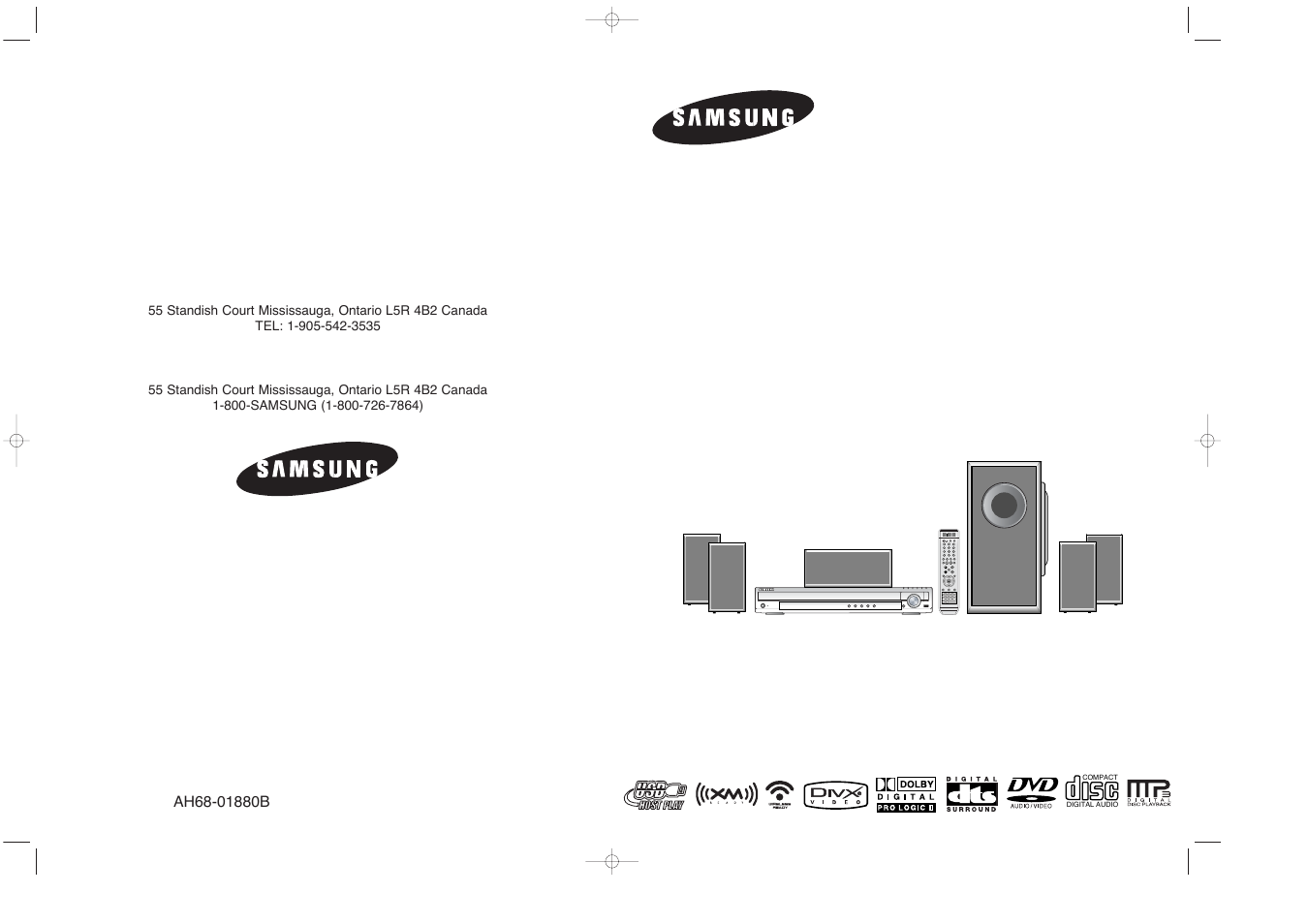 Samsung HT-Q45 User Manual | 41 pages