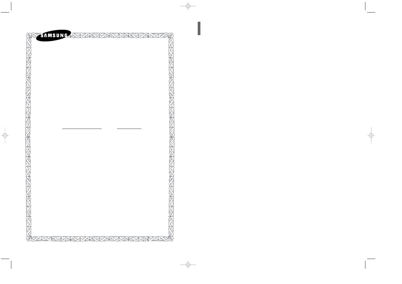 Samsung HT-Q45 User Manual | Page 41 / 41